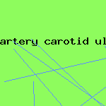 artery carotid ulcerated